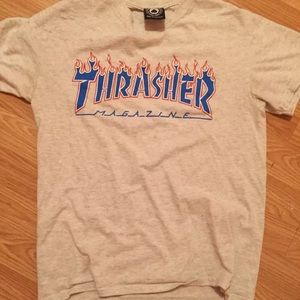 Grey thrasher t-shirt
